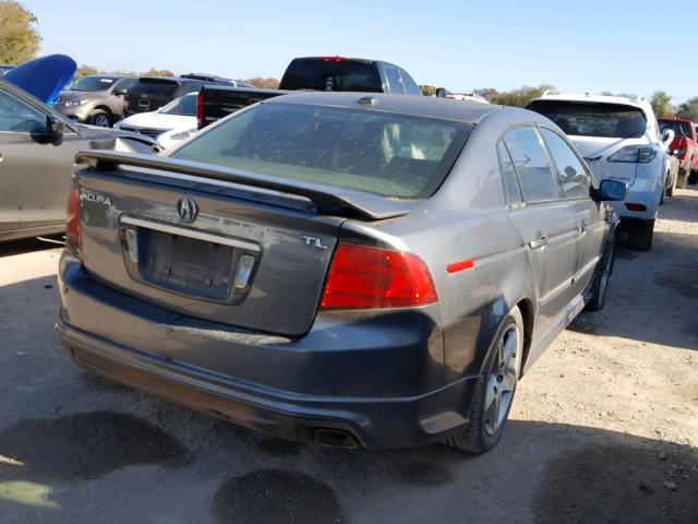 19UUA66244A001549 - 2004 ACURA TL GRAY photo 4