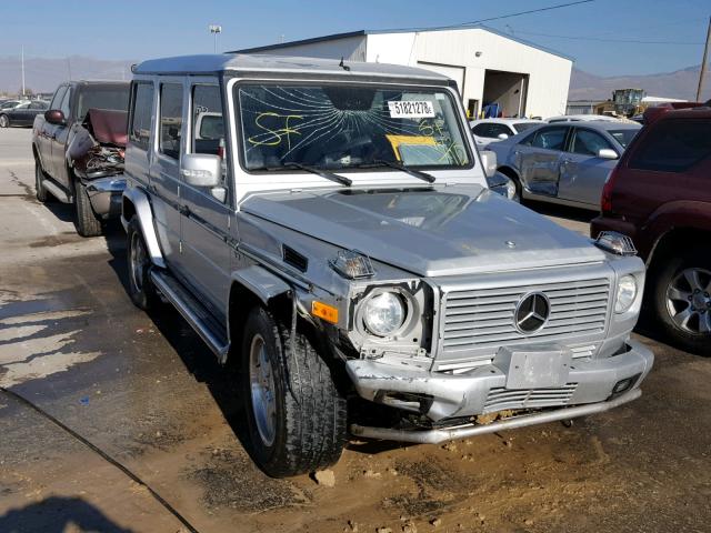 WDCYR46E53X137153 - 2003 MERCEDES-BENZ G 55 AMG SILVER photo 1