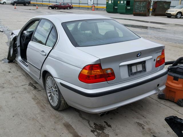 WBAEV53473KM26535 - 2003 BMW 330 I SILVER photo 3