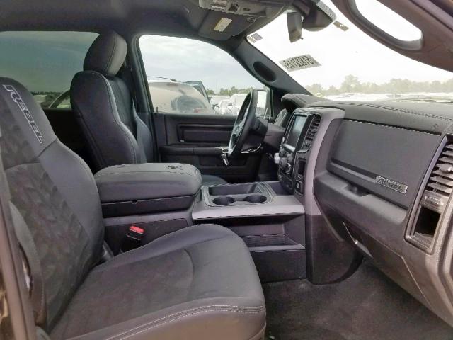 1C6RR7YT0HS859715 - 2017 RAM 1500 REBEL შავი ფოტო 5