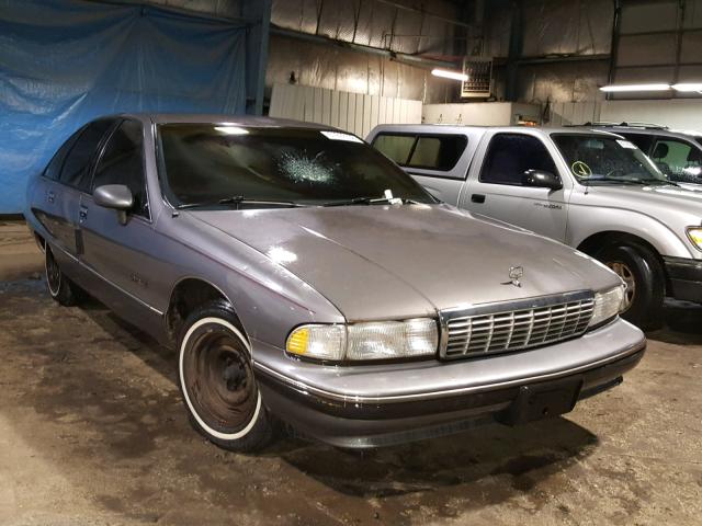 1G1BL53EXMW110845 - 1991 CHEVROLET CAPRICE GRAY photo 1