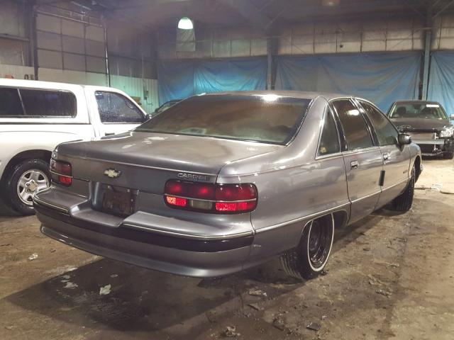 1G1BL53EXMW110845 - 1991 CHEVROLET CAPRICE GRAY photo 4