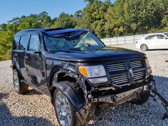 1D8GT58X49W523859 - 2009 DODGE NITRO R/T BLACK photo 1