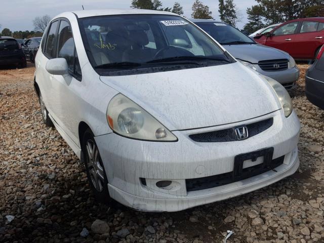 JHMGD38647S009293 - 2007 HONDA FIT S 白色 照片 1