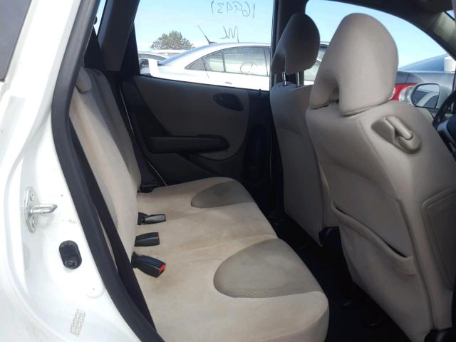 JHMGD38647S009293 - 2007 HONDA FIT S 白色 照片 6