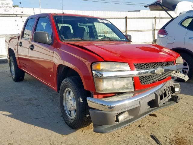 1GCCS136068165036 - 2006 CHEVROLET COLORADO RED photo 1