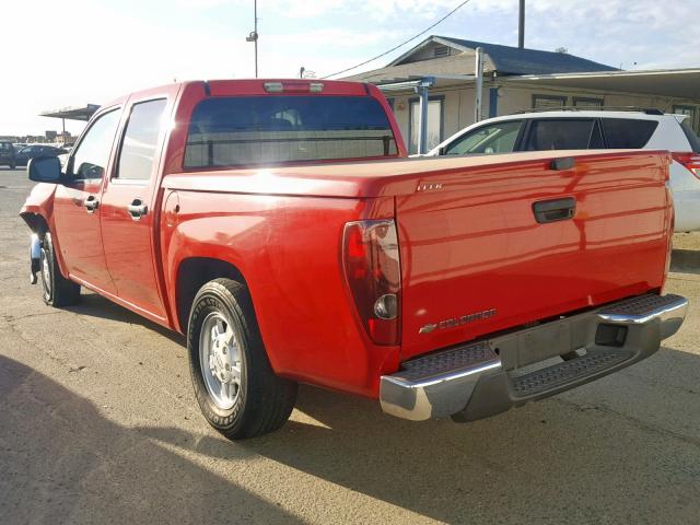 1GCCS136068165036 - 2006 CHEVROLET COLORADO RED photo 3