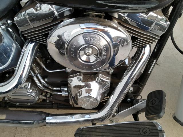 1HD1JDB186Y060387 - 2006 HARLEY-DAVIDSON FLSTNI BLACK photo 7