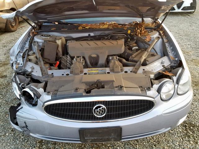 2G4WC582261187528 - 2006 BUICK LACROSSE C SILVER photo 7