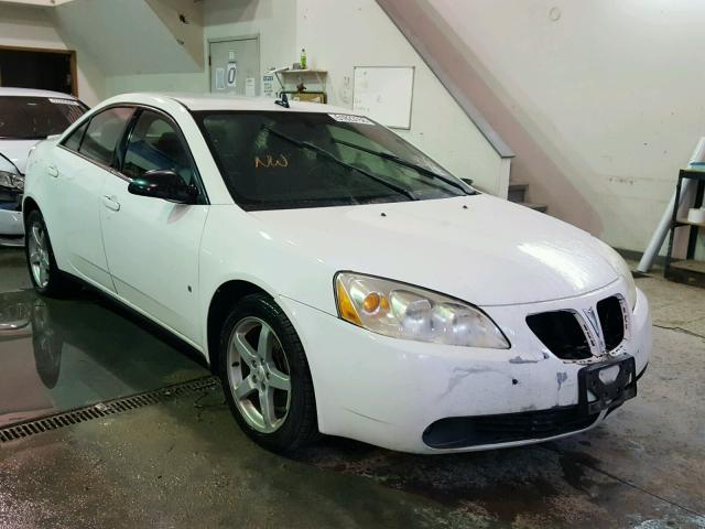 1G2ZH57N094150652 - 2009 PONTIAC G6 GT WHITE photo 1