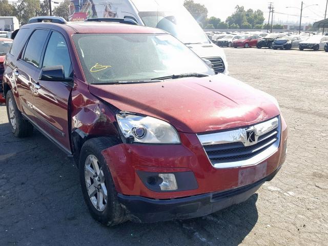 5GZEV137X7J116539 - 2007 SATURN OUTLOOK XE RED photo 1