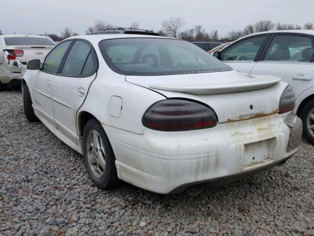1G2WP52K61F237239 - 2001 PONTIAC GRAND PRIX WHITE photo 3