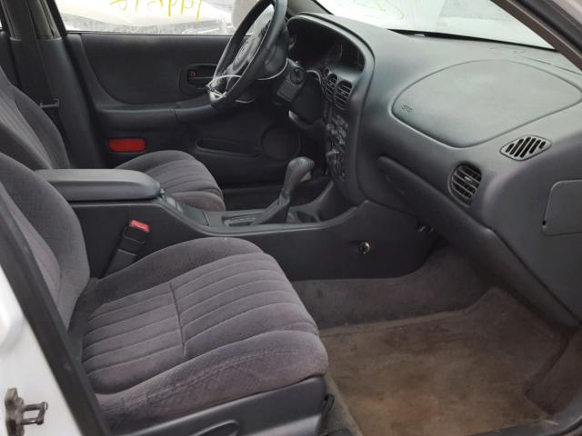 1G2WP52K61F237239 - 2001 PONTIAC GRAND PRIX WHITE photo 5