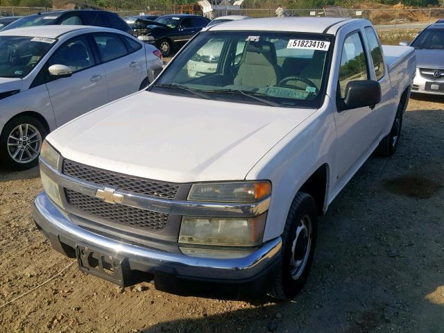 1GCCS198X68320667 - 2006 CHEVROLET COLORADO WHITE photo 2