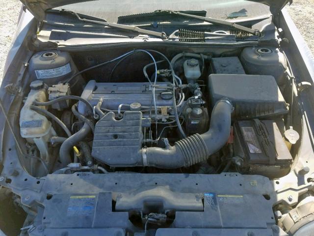 1G1ND52F75M216090 - 2005 CHEVROLET CLASSIC GRAY photo 7