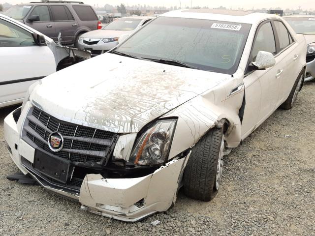 1G6DG5EY8B0101088 - 2011 CADILLAC CTS LUXURY WHITE photo 2