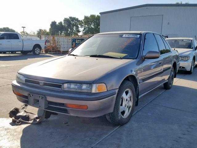 1HGCB7651NL005329 - 1992 HONDA ACCORD LX BROWN photo 2