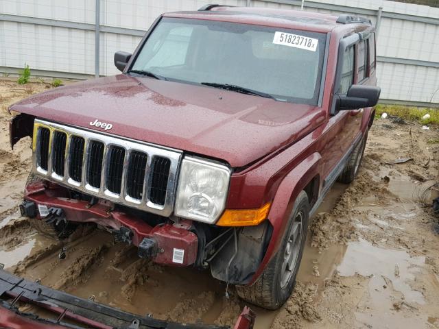 1J8HG48K87C626473 - 2007 JEEP COMMANDER Bordo foto 2