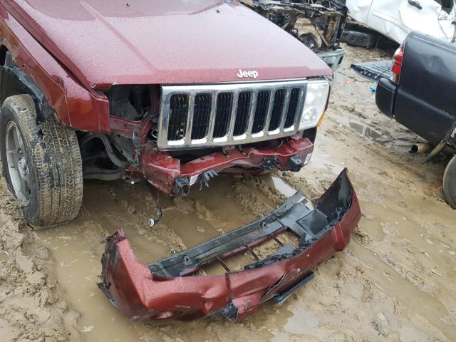 1J8HG48K87C626473 - 2007 JEEP COMMANDER Bordo foto 9