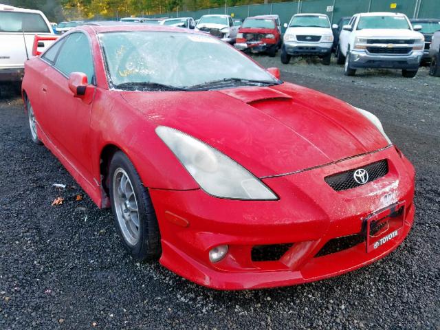 JTDDR32T630158119 - 2003 TOYOTA CELICA GT RED photo 1