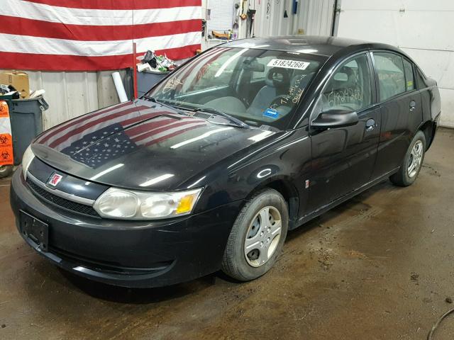 1G8AF52F74Z231667 - 2004 SATURN ION LEVEL BLACK photo 2