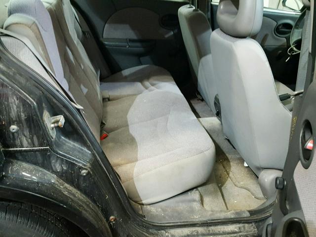 1G8AF52F74Z231667 - 2004 SATURN ION LEVEL BLACK photo 6