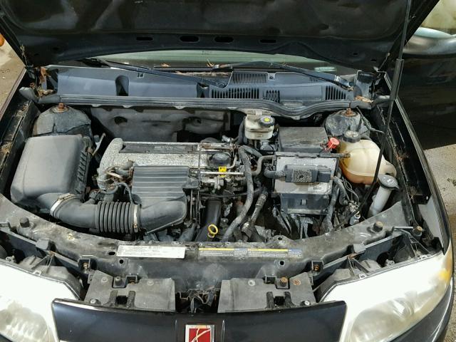1G8AF52F74Z231667 - 2004 SATURN ION LEVEL BLACK photo 7