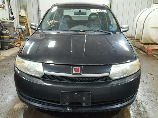 1G8AF52F74Z231667 - 2004 SATURN ION LEVEL BLACK photo 9