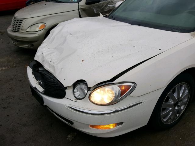 2G4WD582171146905 - 2007 BUICK LACROSSE C WHITE photo 9