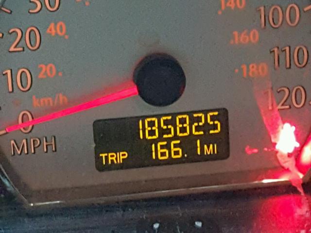 1G8AL55F87Z120554 - 2007 SATURN ION LEVEL RED photo 8