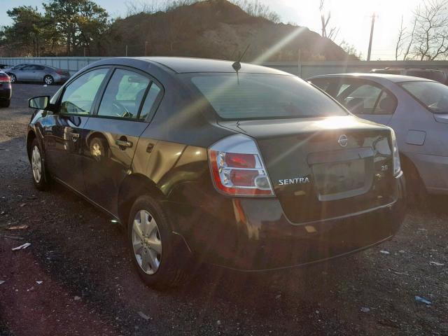 3N1AB61E67L611288 - 2007 NISSAN SENTRA 2.0 BLACK photo 3