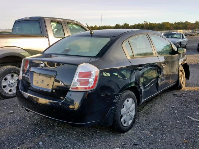 3N1AB61E67L611288 - 2007 NISSAN SENTRA 2.0 BLACK photo 4