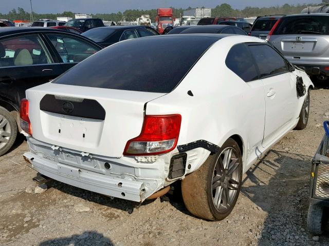 JTKJF5C74B3016298 - 2011 TOYOTA SCION TC თეთრი ფოტო 4