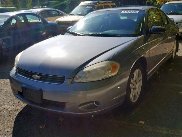 2G1WN151569336091 - 2006 CHEVROLET MONTE CARL ნაცრისფერი ფოტო 2