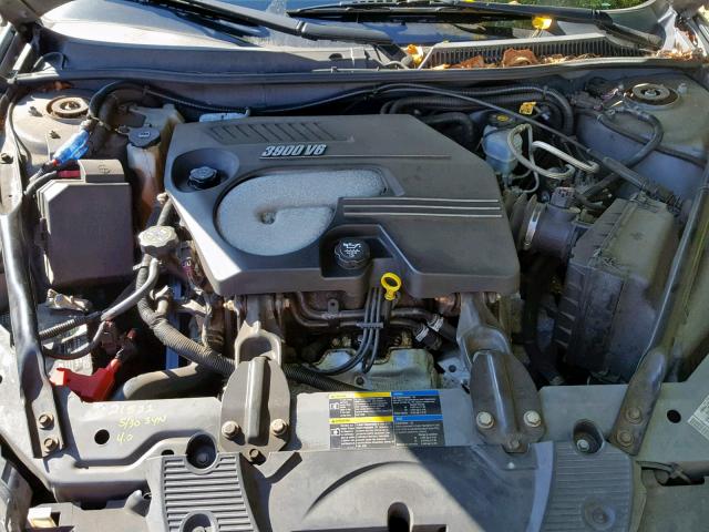 2G1WN151569336091 - 2006 CHEVROLET MONTE CARL ნაცრისფერი ფოტო 7