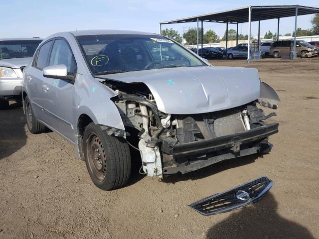 3N1AB6AP1BL602508 - 2011 NISSAN SENTRA 2.0 SILVER photo 1