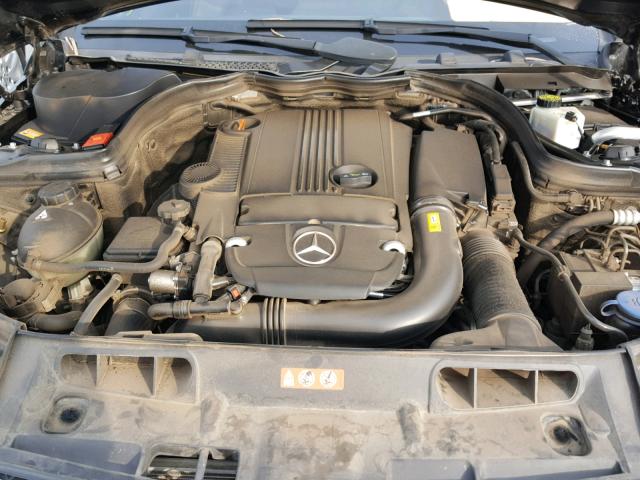 WDDGJ4HBXDG042218 - 2013 MERCEDES-BENZ C 250 BLACK photo 7