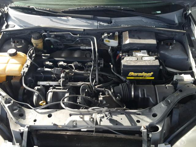 1FAFP34N25W134337 - 2005 FORD FOCUS ZX4 GRAY photo 7