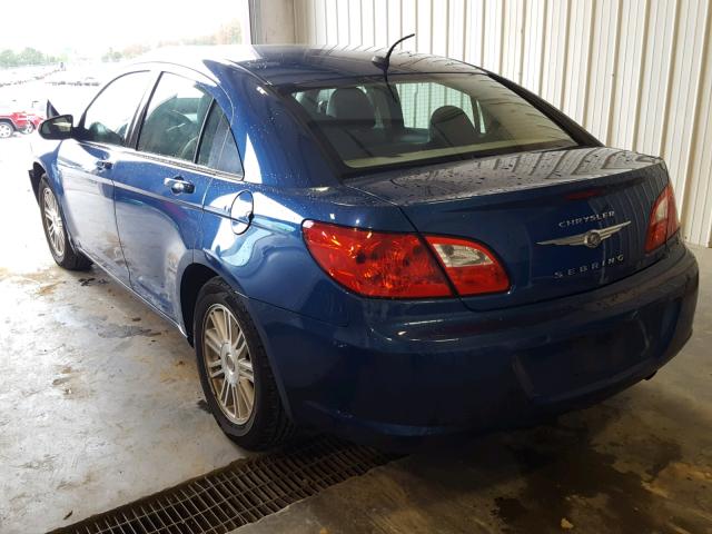 1C3LC56B39N566443 - 2009 CHRYSLER SEBRING TO BLUE photo 3