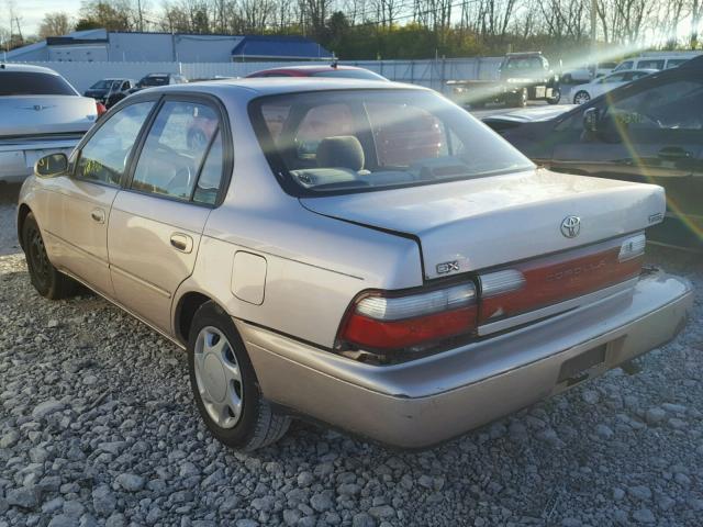 2T1BB02E5VC197403 - 1997 TOYOTA COROLLA DX TAN photo 3