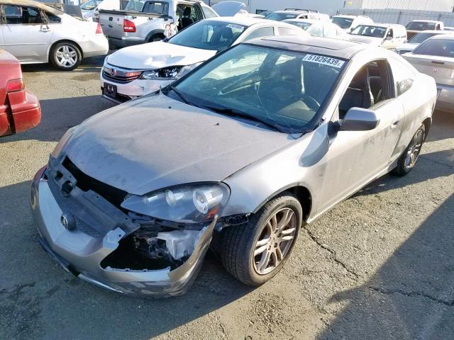 JH4DC54826S010983 - 2006 ACURA RSX GRAY photo 2