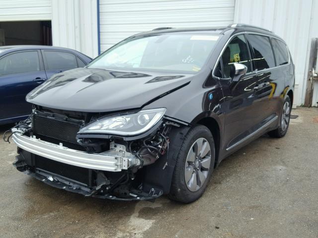 2C4RC1N73JR263732 - 2018 CHRYSLER PACIFICA H BLACK photo 2