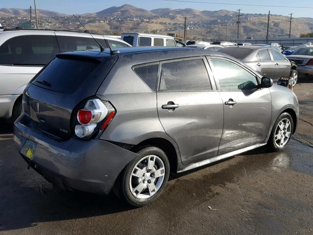 5Y2SP67089Z425293 - 2009 PONTIAC VIBE CHARCOAL photo 4