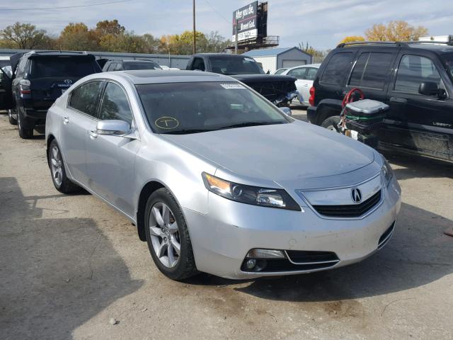 19UUA8F52CA019598 - 2012 ACURA TL SILVER photo 1