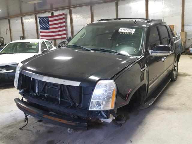 3GYFK62838G157159 - 2008 CADILLAC ESCALADE E BLACK photo 2