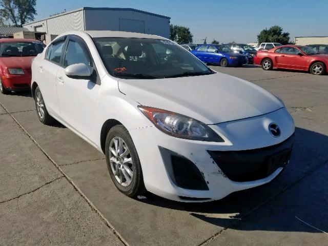 JM1BL1SG1A1299591 - 2010 MAZDA 3 I WHITE photo 1