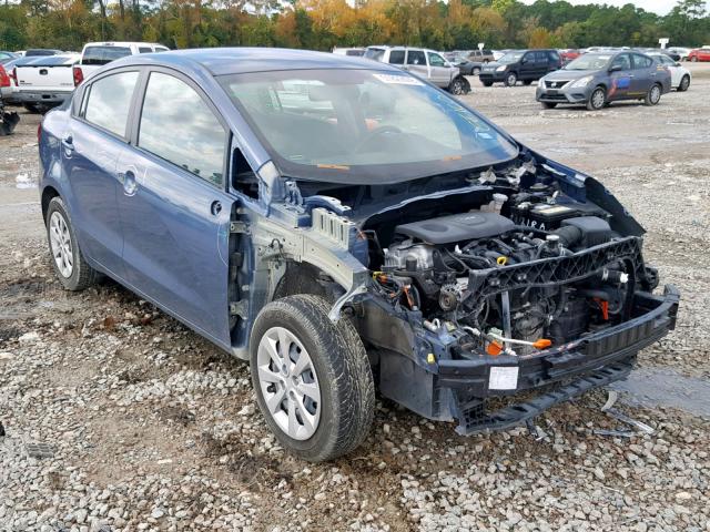 KNADM4A3XG6646916 - 2016 KIA RIO LX BLUE photo 1