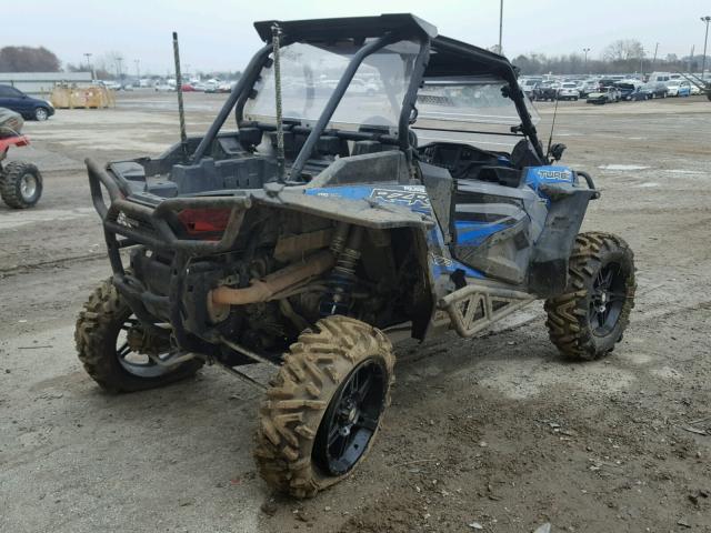 3NSVDE92XJF946586 - 2018 POLARIS RZR XP TUR BLUE photo 4