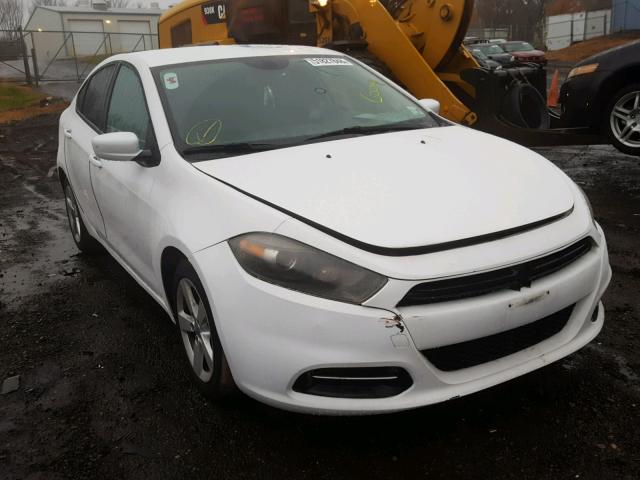 1C3CDFBBXFD158600 - 2015 DODGE DART SXT WHITE photo 1