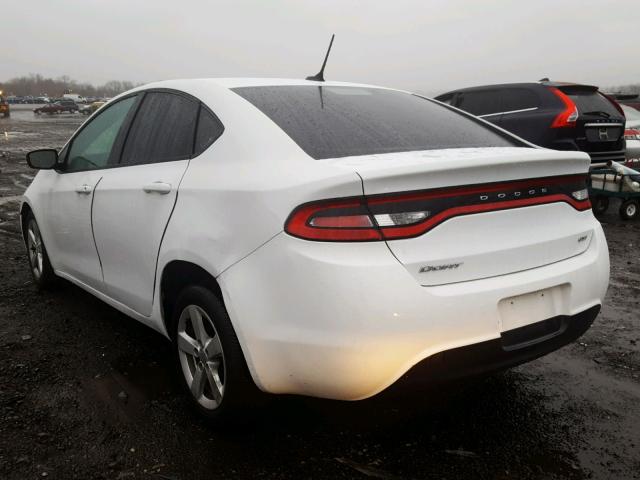 1C3CDFBBXFD158600 - 2015 DODGE DART SXT WHITE photo 3